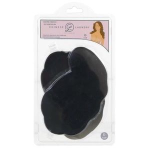 Chinese Laundry Women’s Black Strapless Silicone Self Adhesive D Cup Bra NWT